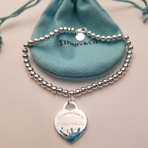 Heart Splash Beaded Bracelet